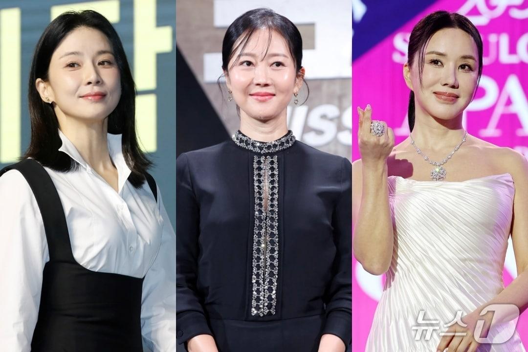 본문 이미지 - 이보영 염정아 엄정화(왼쪽부터) / 뉴스1 DB