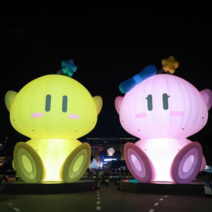 본문 이미지 - 대전 0시축제 야간 조명.(대전시 제공)