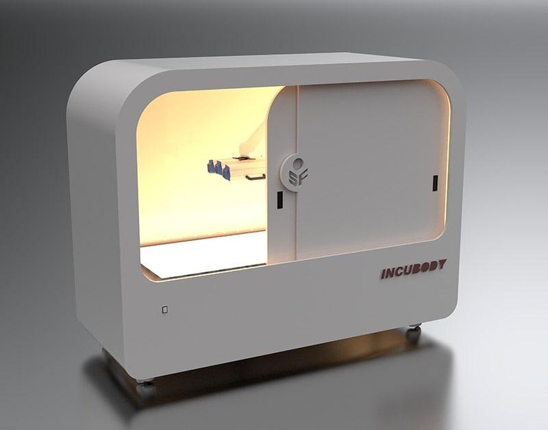본문 이미지 - 스마트필터 기반 근적외선 전신온열기기 인큐바디(INCUBODY) 제품. 사진=㈜인큐바디 제공