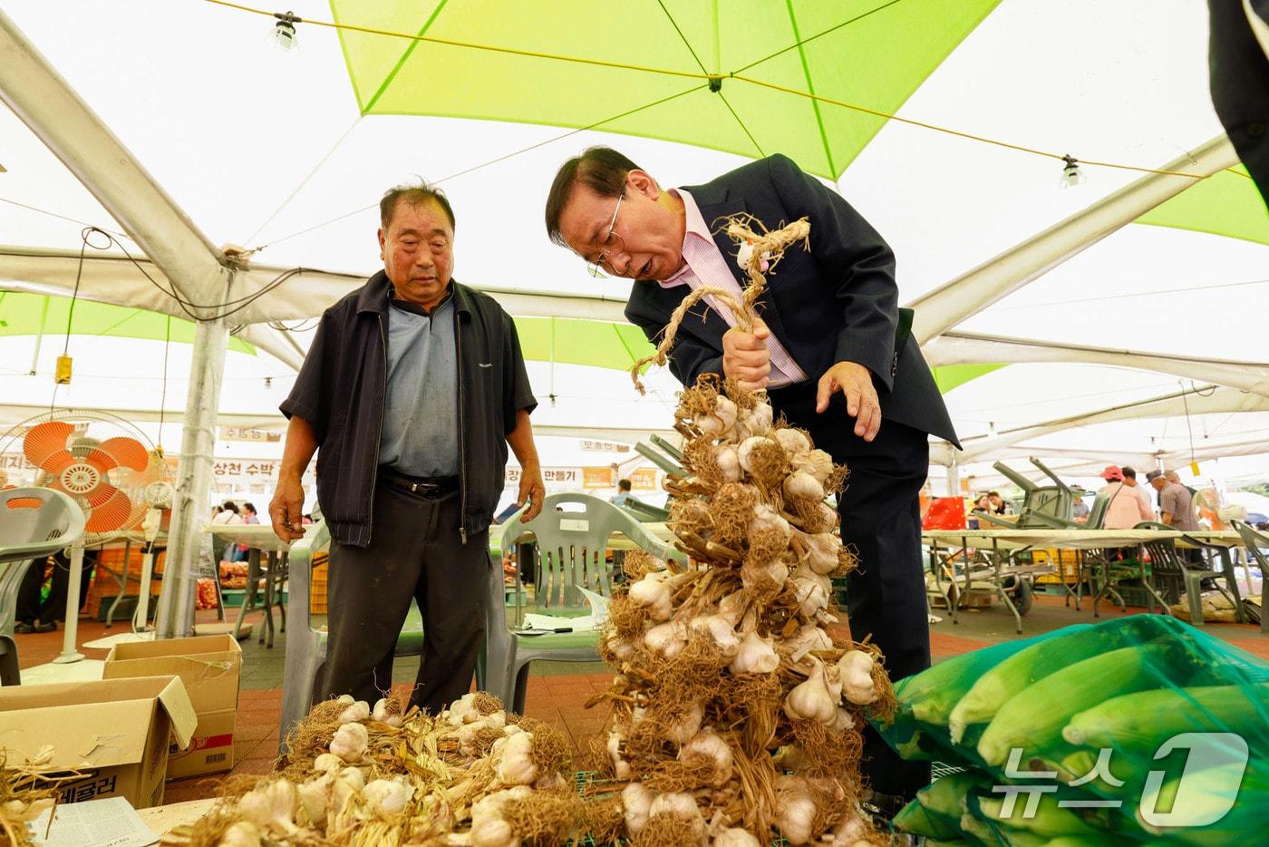  19회 단양마늘축제.(단양군 제공. 재판매 및 DB금지)/뉴스1   