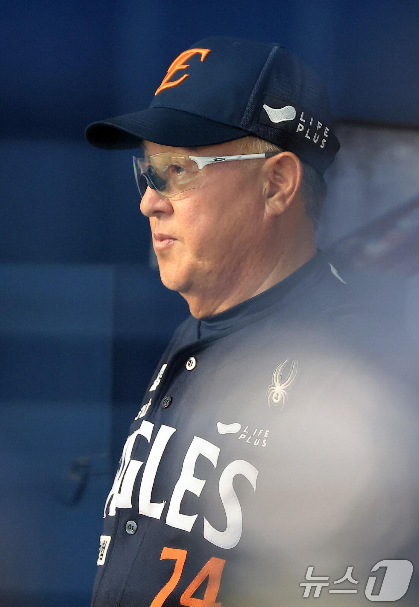 본문 이미지 - 한화 김경문 감독. 2025.7.24/뉴스1 ⓒ News1 박정호 기자