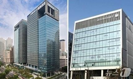 본문 이미지 - 서울 송파구 삼성SDS타워·서울 강서구 마곡 LG CNS 본사&#40;각사 제공&#41;