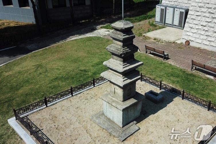 본문 이미지 -  음성군 오층모전석탑.(음성군 제공. 재판매 및 DB금지)/뉴스1