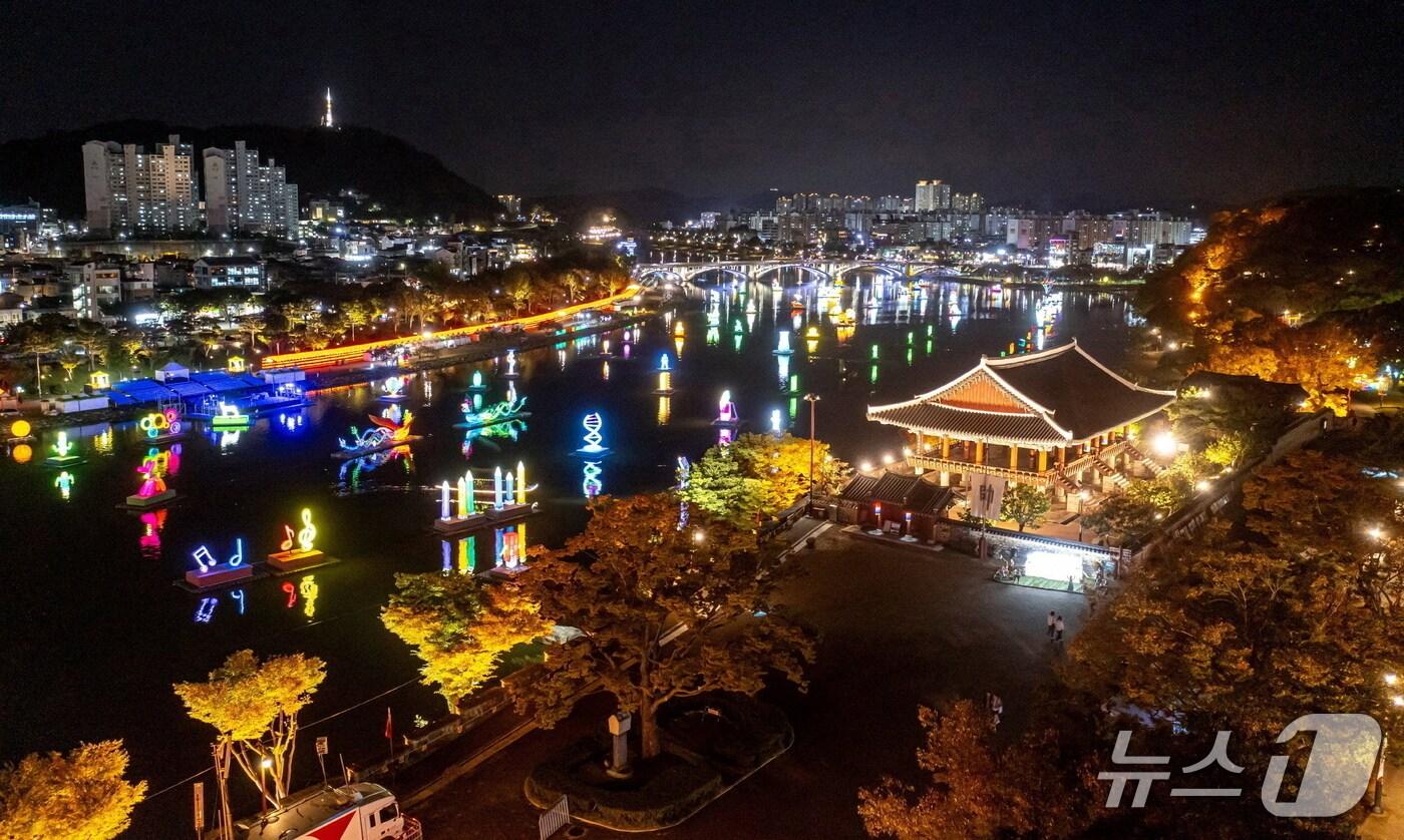 진주남강유등축제(진주시 제공. 재판매 및 DB금지).