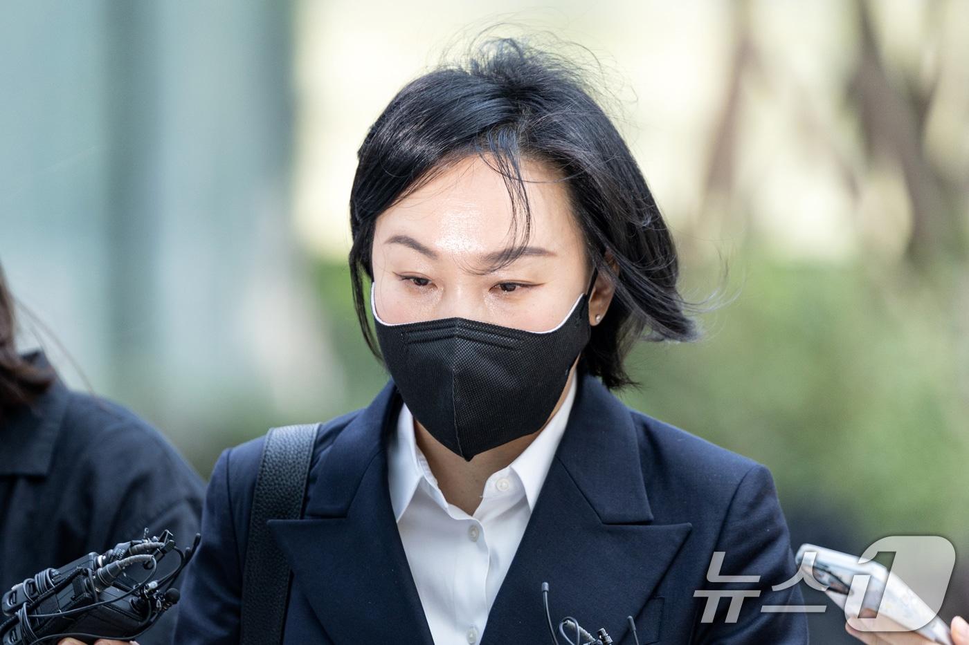 본문 이미지 - 김건희 여사의 '문고리 3인방 중 한 명으로 지목된 유경옥 전 행정관. 2025.7.25 ⓒ 뉴스1 이승배 기자