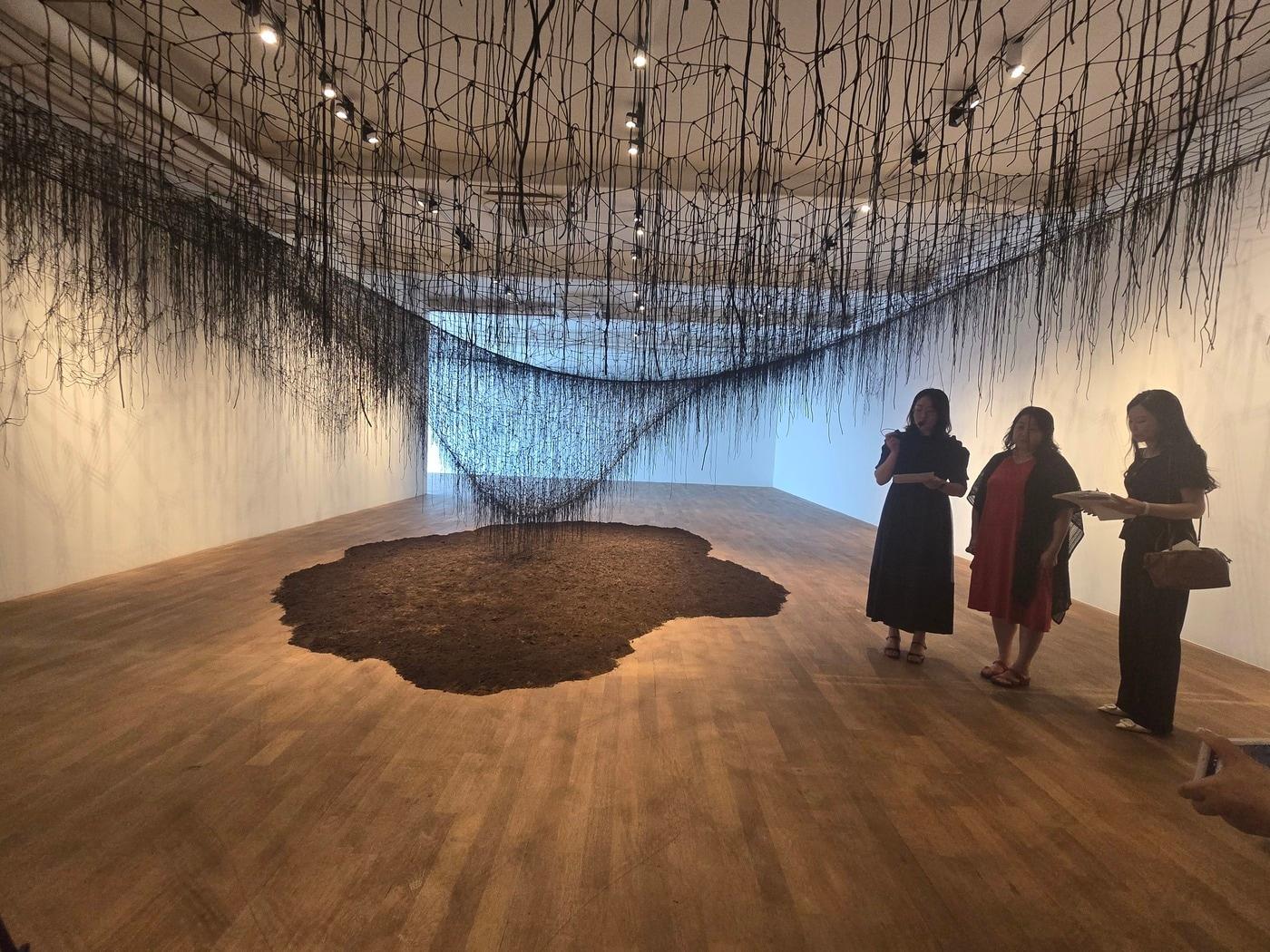 본문 이미지 - 시오타 치하루 &#39;리턴 투 어스&#39;展 전시 전경. ⓒ 뉴스1 김정한 기자