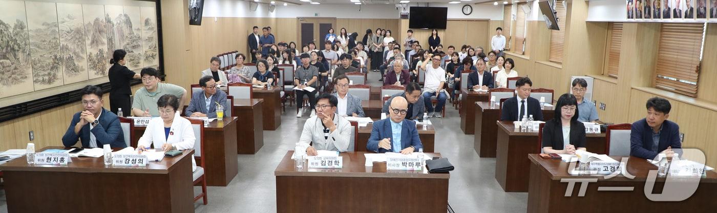 제주형 유니버설 농업 장애인 일자리 도입을 위한 정책토론회.&#40;제주도의회 제공, 재판매 및 DB 금지&#41;