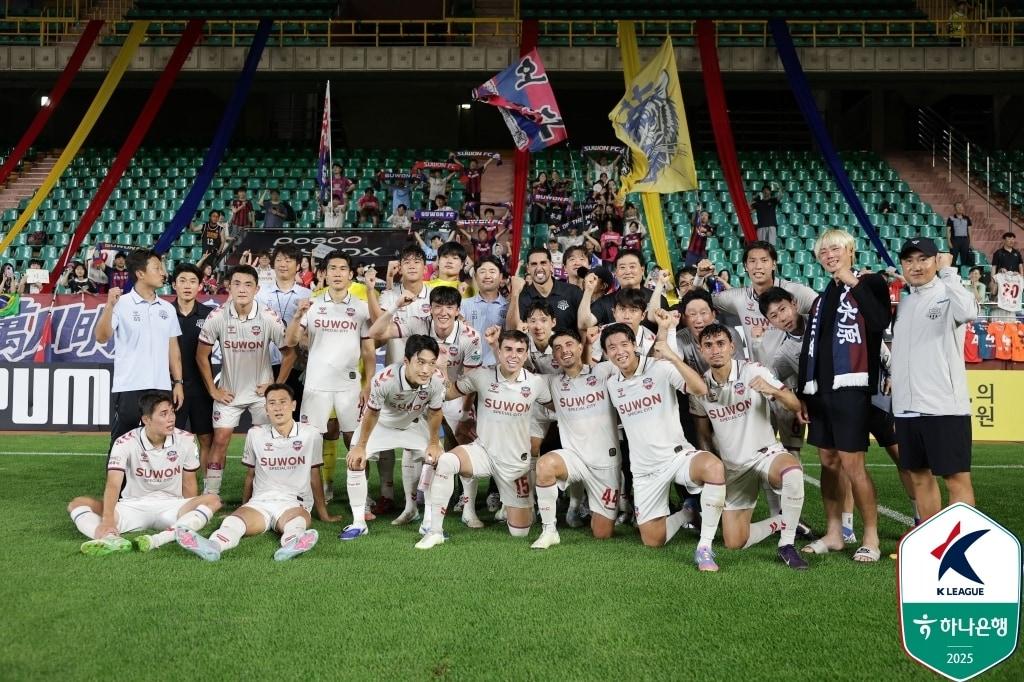 본문 이미지 -  수원FC(한국프로축구연맹 제공)