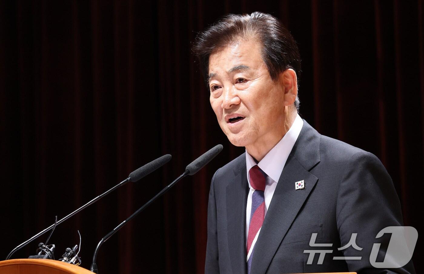 정동영 통일부 장관. 2025.7.25/뉴스1 ⓒ News1 임세영 기자