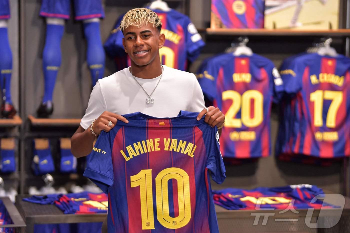 라민 야말. ⓒ AFP=뉴스1