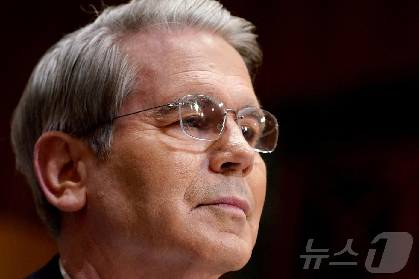 스콧 베선트 미국 재무부 장관 ⓒ 로이터=뉴스1 ⓒ News1 류정민 특파원