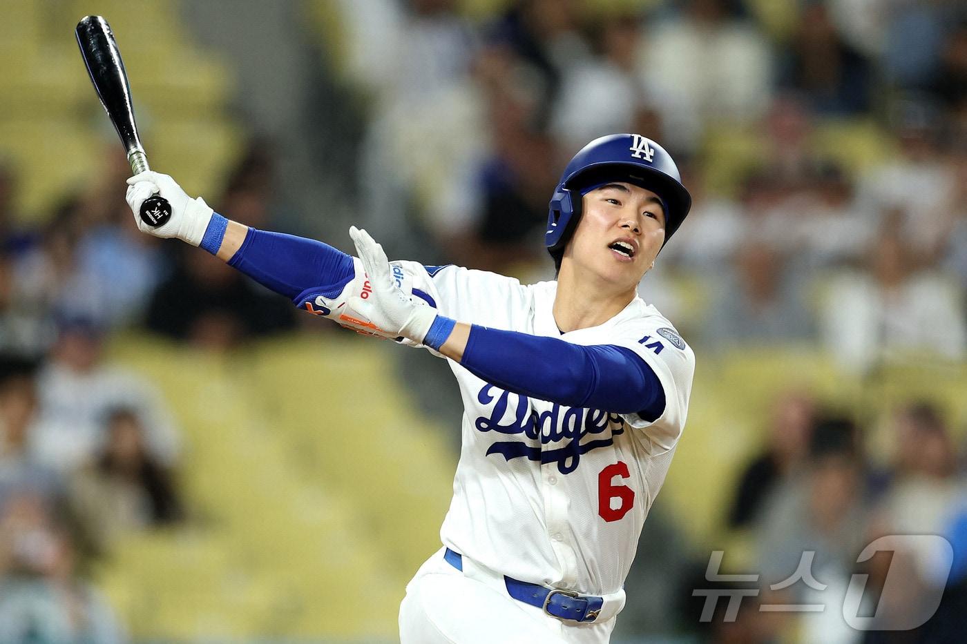 김혜성(26·LA 다저스). ⓒ AFP=뉴스1
