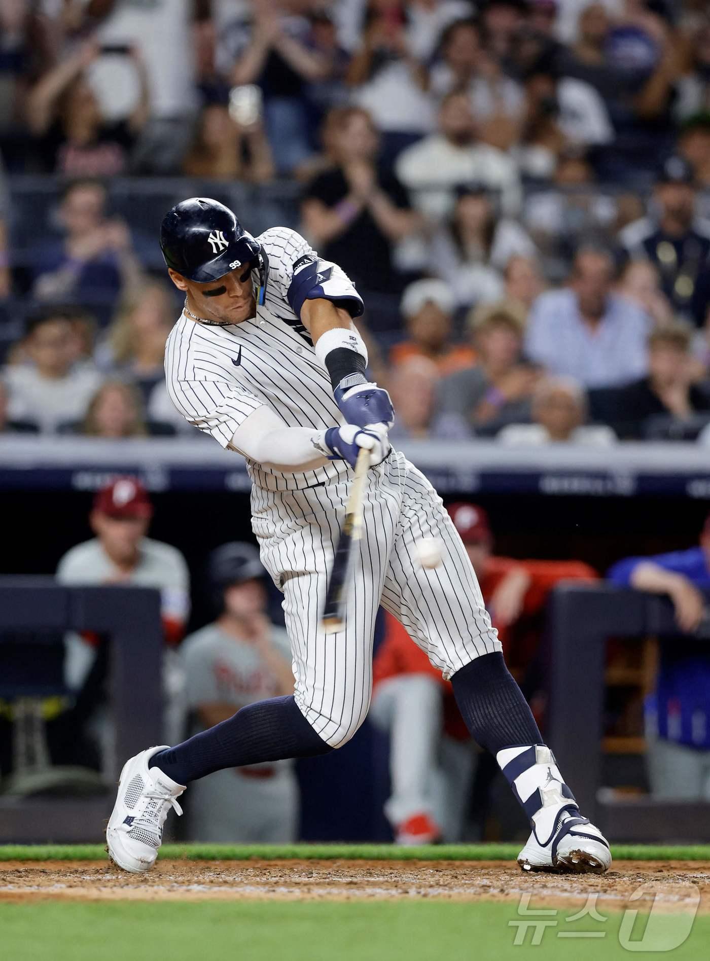 본문 이미지 - MLB 양키스 저지. ⓒ AFP=뉴스1