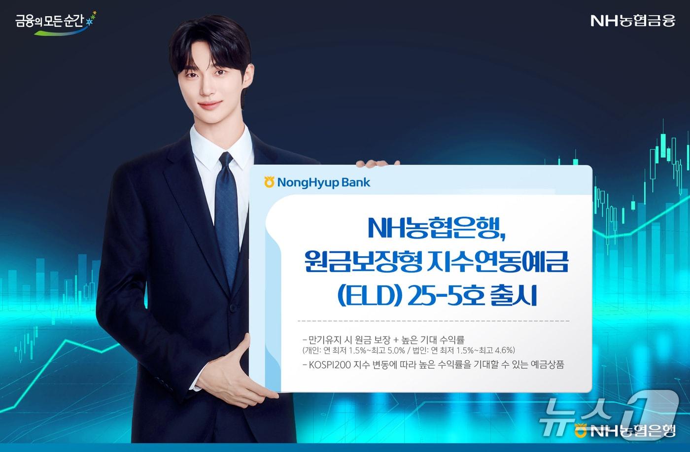 NH농협은행, 원금보장형 지수연동예금(ELD) 25-5호/사진제공=NH농협은행