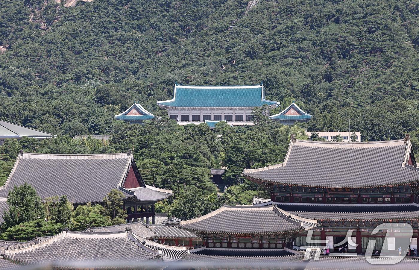 청와대 관람 일시 종료를 앞두고 마지막 주말인 7월 27일 서울 종로구 청와대의 모습. 2025.7.27/뉴스1 ⓒ News1 김도우 기자