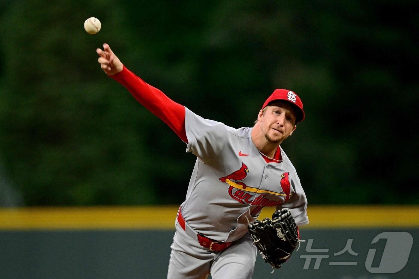 세인트루이스 시절 페디. ⓒ AFP=뉴스1