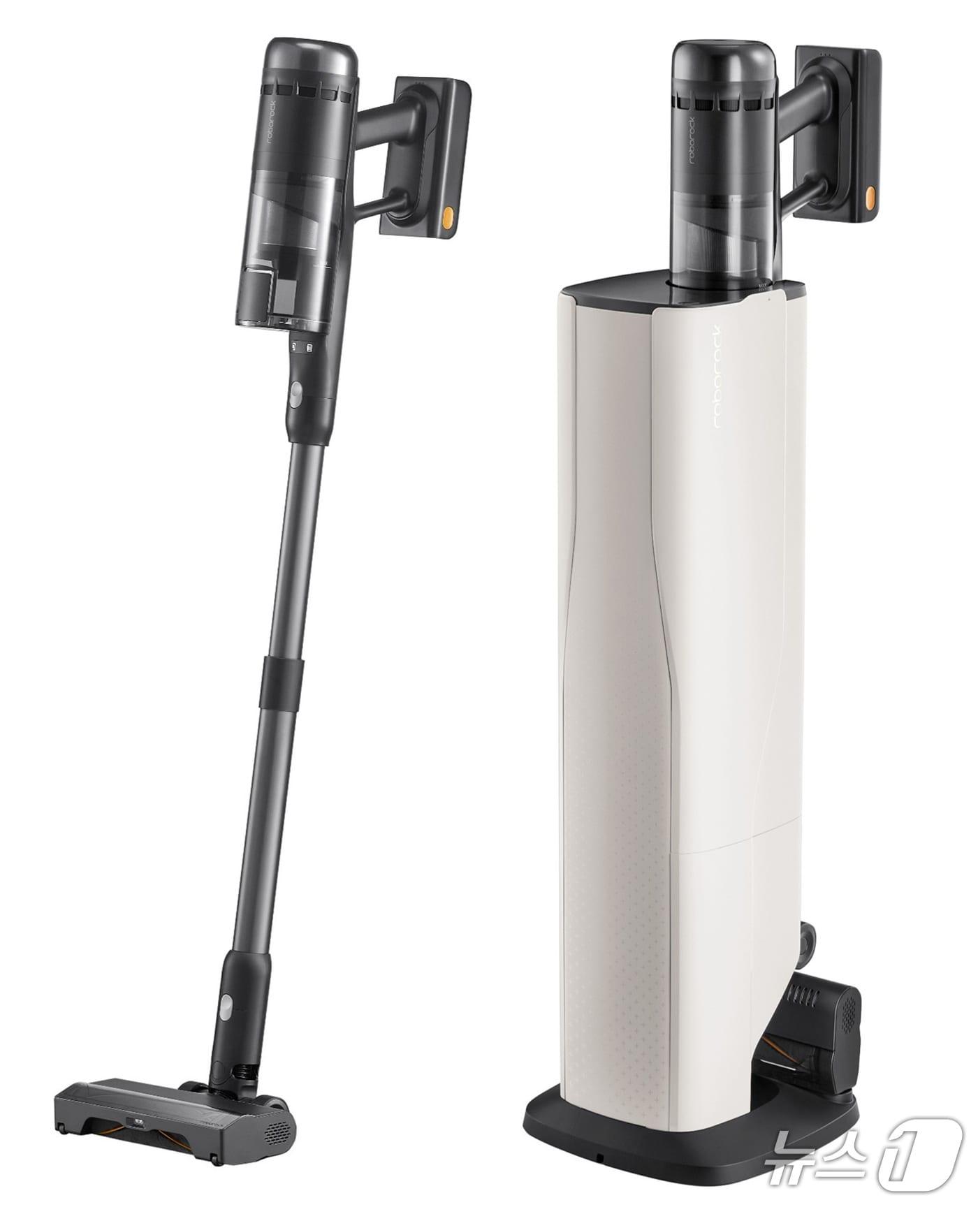 본문 이미지 - 로보락 신제품 스틱형 무선청소기 'H60 Hub Ultra'(로보락 제공). ⓒ 뉴스1