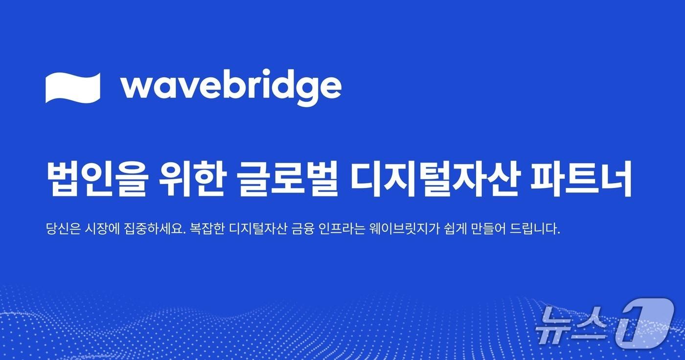 웨이브릿지 제공.