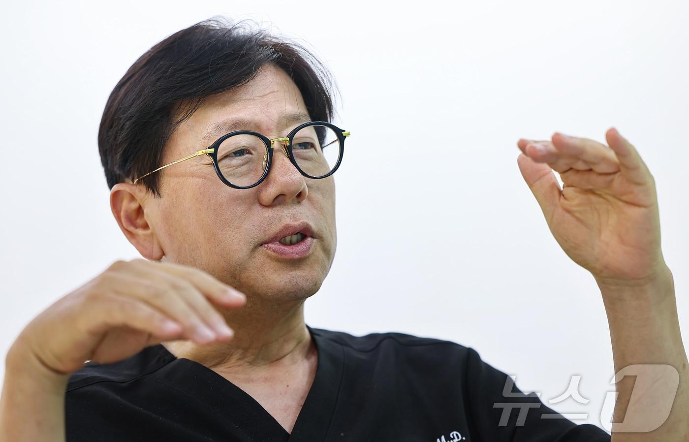 이지열 가톨릭대학교 서울성모병원장. /뉴스1 ⓒ News1 김도우 기자