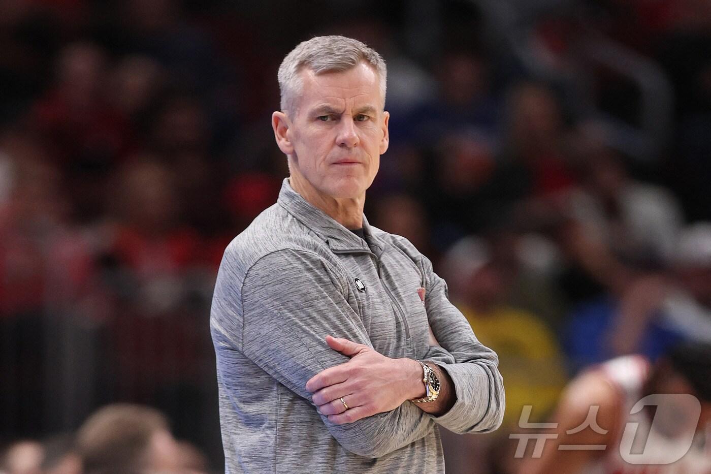 빌리 도너번 감독이 시카고 불스 지휘봉을 계속 잡는다. ⓒ AFP=뉴스1