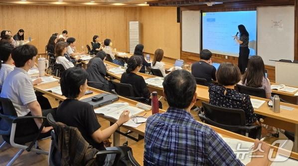 본문 이미지 - '2025년 난독․경계선 지능 하계 교원 연수'가 28일 전주대학교에서 개최됐다.(전북교육청 제공, 재판매 및 DB 금지)/뉴스1