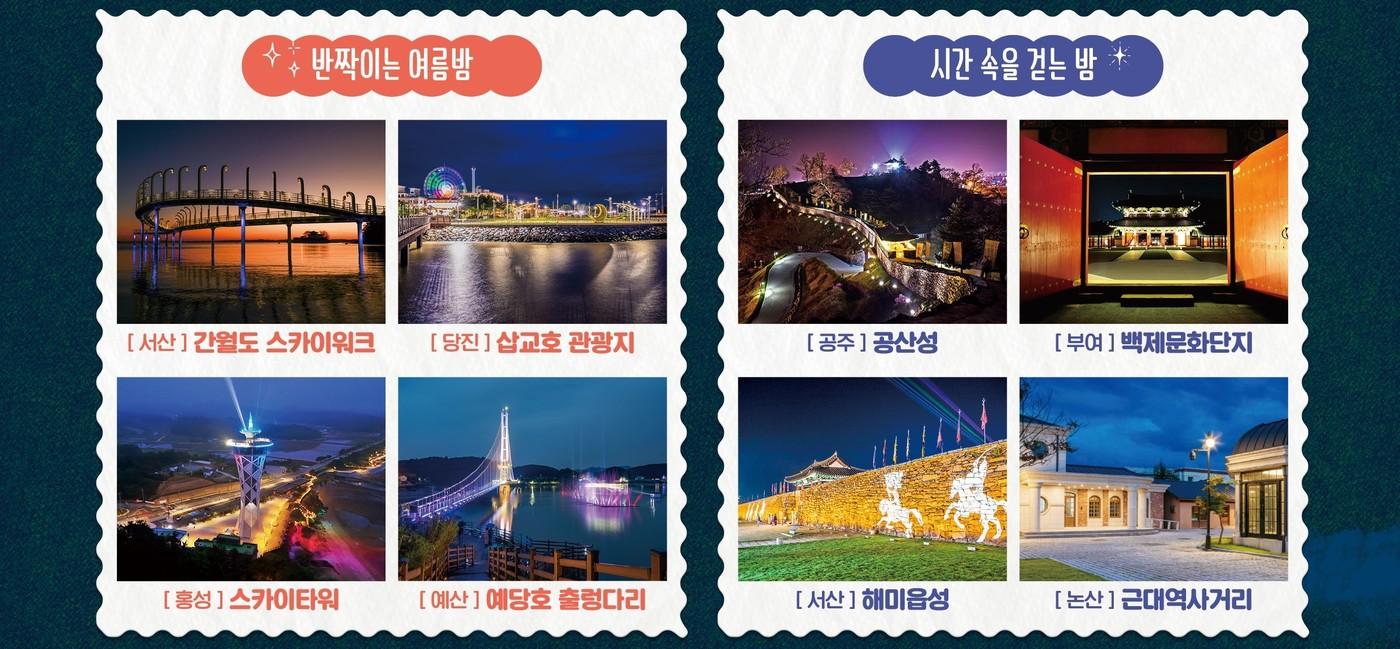 '월간 충남' 8월 여행지 소개 포스터.(충남도 제공. 재판매 및 DB금지)/뉴스1 