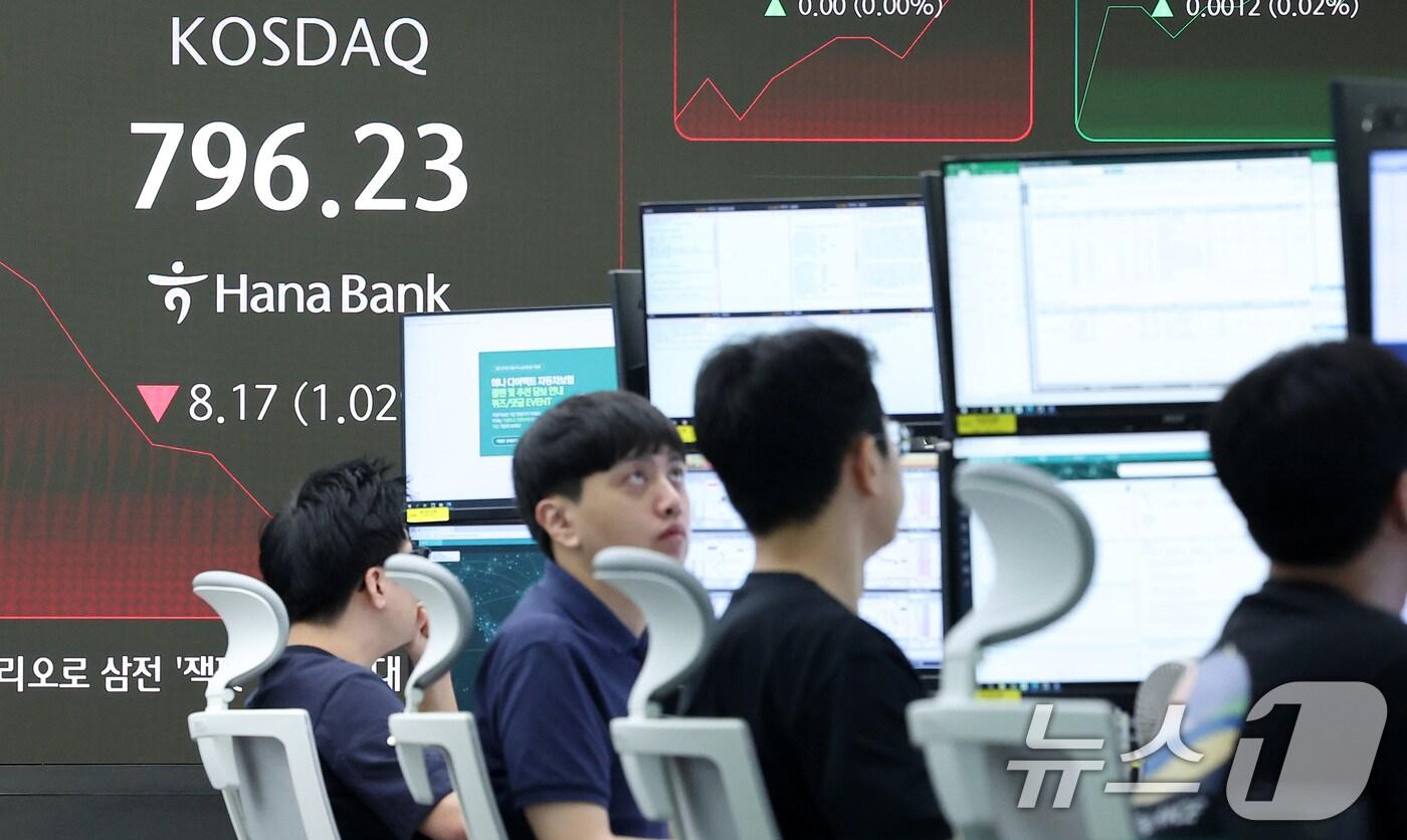 서울 중구 하나은행 본점. 2025.7.29/뉴스1 ⓒ News1 김성진 기자