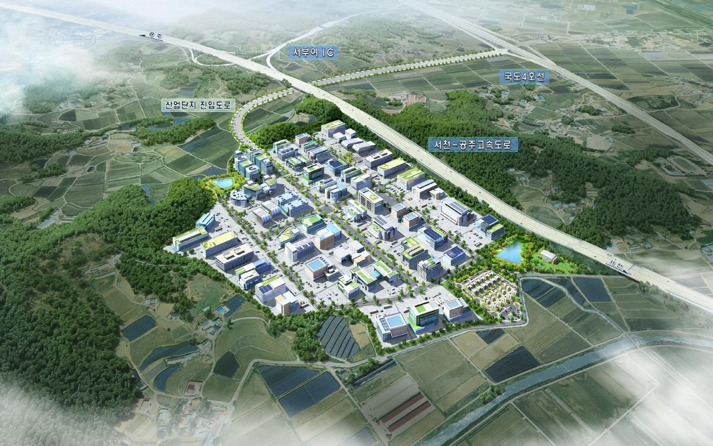 부여일반산업단지 조감도.(부여군 제공. 재판매 및 DB금지)/뉴스1 
