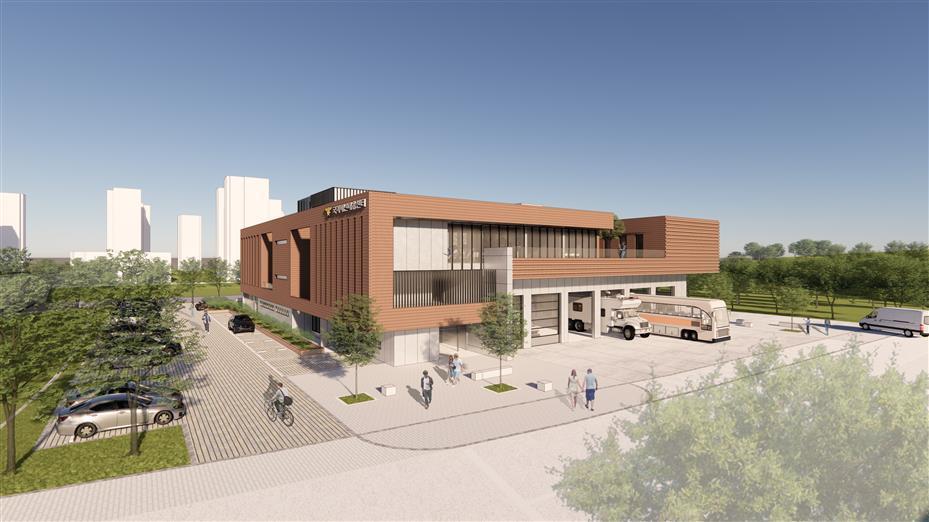 본문 이미지 - 국가재난대응시설 조감도.(행정중심복합도시건설청 제공)