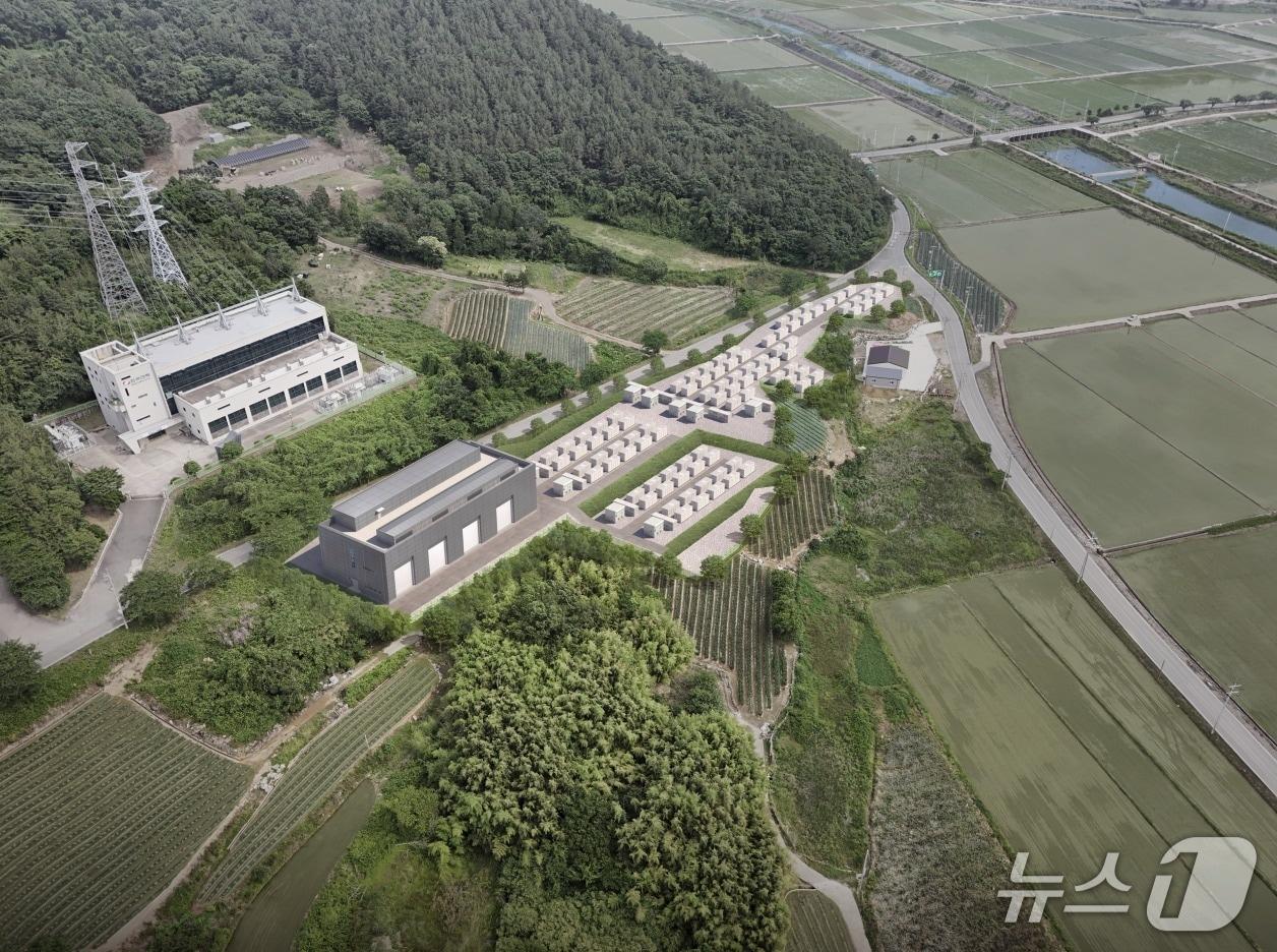 본문 이미지 - 브라이트에너지파트너스, 진도 BESS 조감도&#40;브라이트에너지파트너스 제공&#41;