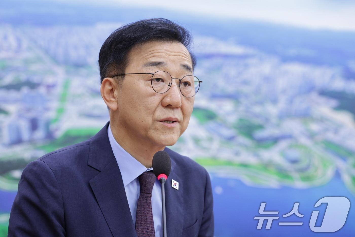 김윤덕 국토교통부 장관 후보자가 29일 오전 서울 여의도 국회 국토교통위원회에서 열린 인사청문회에서 발언하고 있다. 2025.7.29/뉴스1 ⓒ News1 신웅수 기자