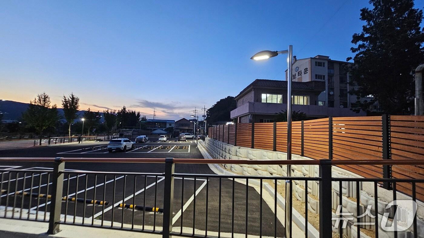 양구 주차장 조성사업.(양구군 제공. 재판매 및 DB금지)/뉴스1