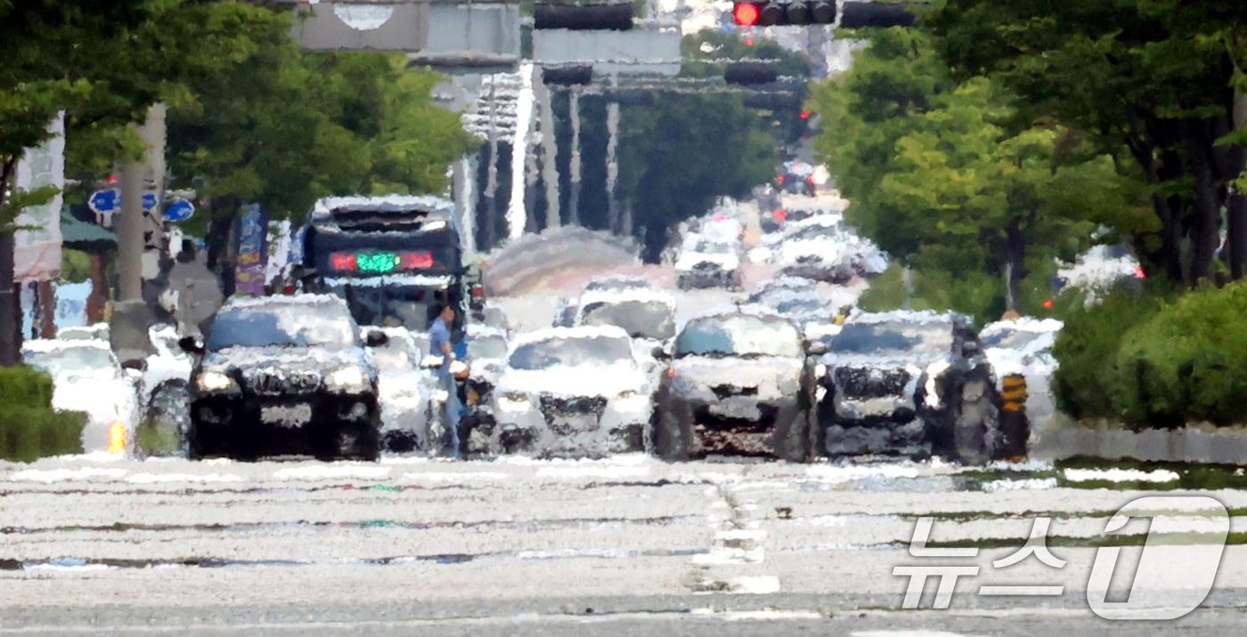 폭염 자료사진. /뉴스1