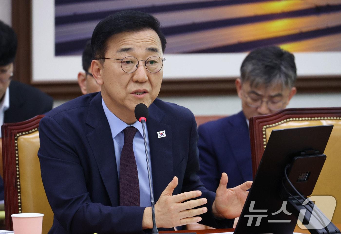 김윤덕 국토교통부 장관 후보자가 29일 오후 서울 여의도 국회 국토교통위원회에서 열린 인사청문회에서 의원 질의에 답하고 있다 2025.7.29/뉴스1 ⓒ News1 이광호 기자