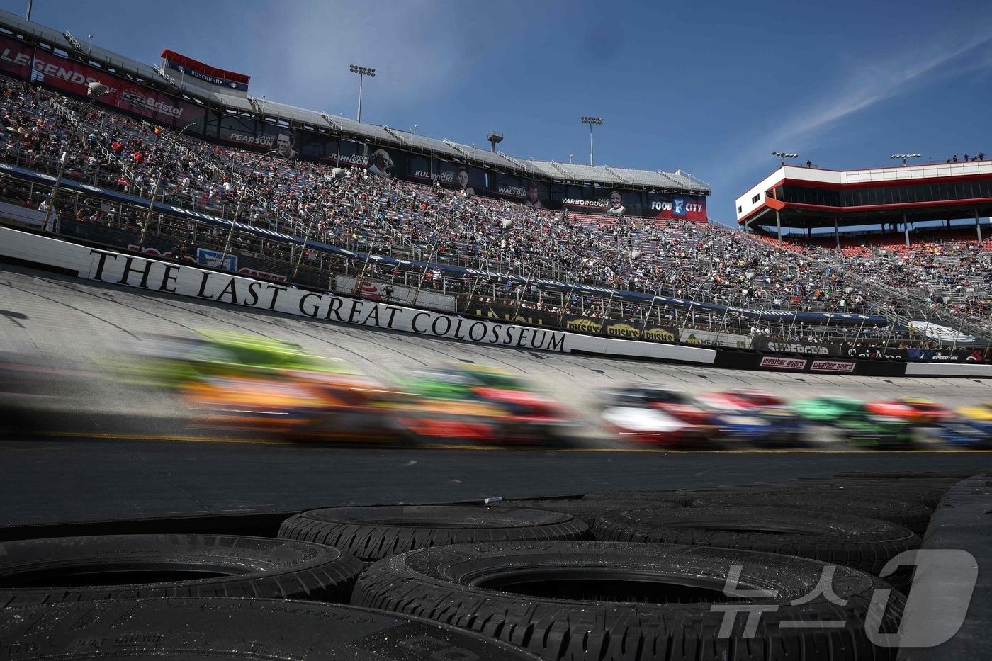 메이저리그 경기가 펼쳐질 브리스톨 스피드웨이. ⓒ AFP=뉴스1