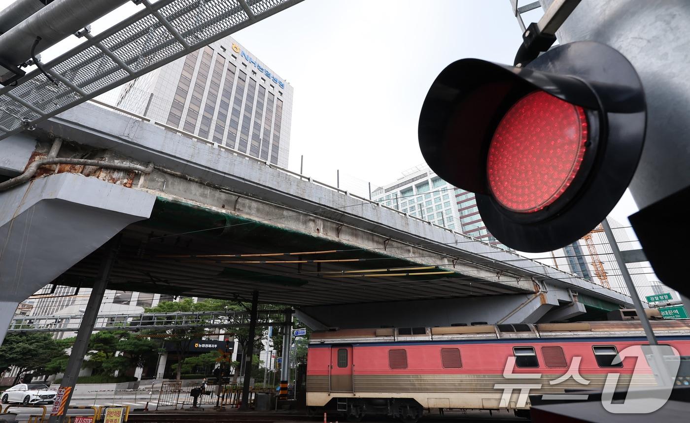  서울 중구 서소문고가차도의 모습. 2025.7.29/뉴스1 ⓒ News1 김성진 기자