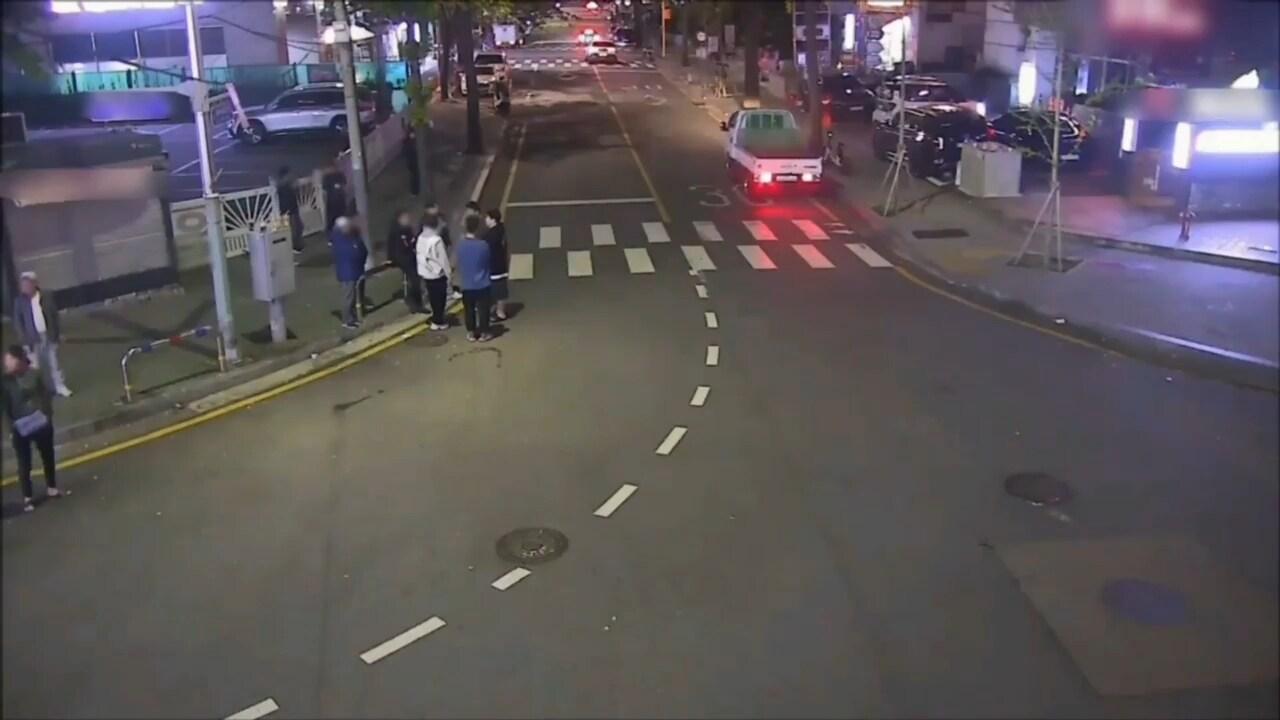 본문 이미지 - 호객행위 및 단속 현장(서울경찰청 제공)