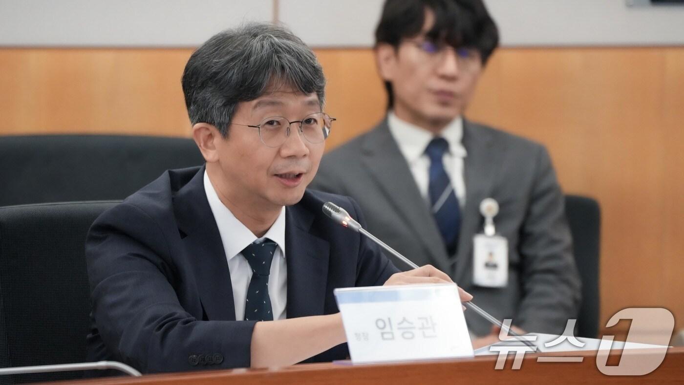 임승관 질병관리청장 &#40;질병관리청 제공. 재판매 및 DB 금지&#41; 2025.7.29/뉴스1