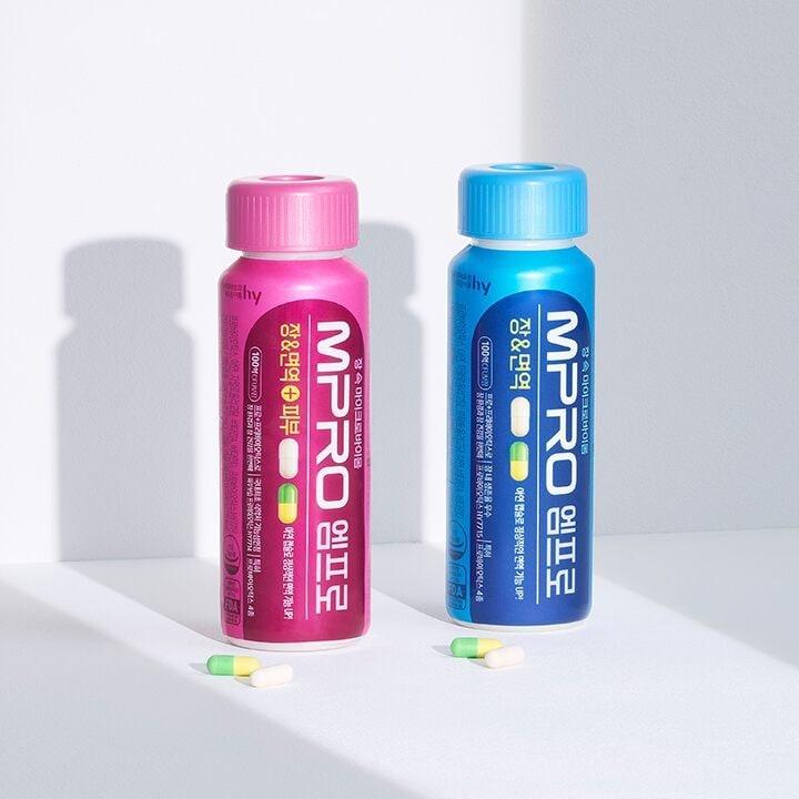 본문 이미지 - MPRO 릴렉스 '장&면역', '장&면역+피부' 제품(hy 제공)