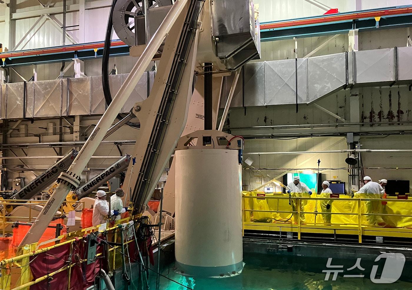  인디안포인트 원전 해제 현장 (현대건설 제공)