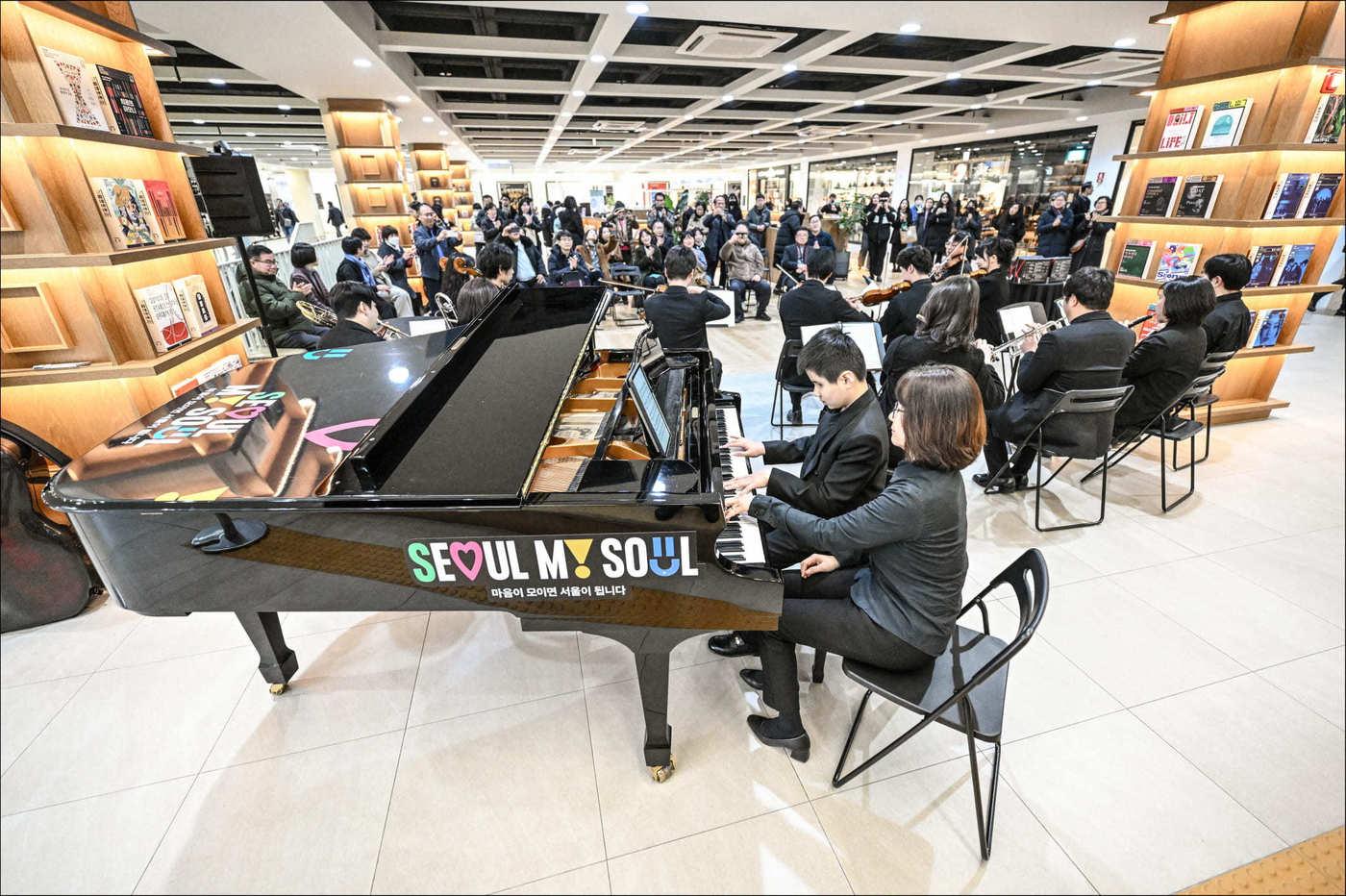 지난해 12월 열린 &#39;수요 라운지 음악회&#39; 모습&#40;세종문화회관 제공&#41;