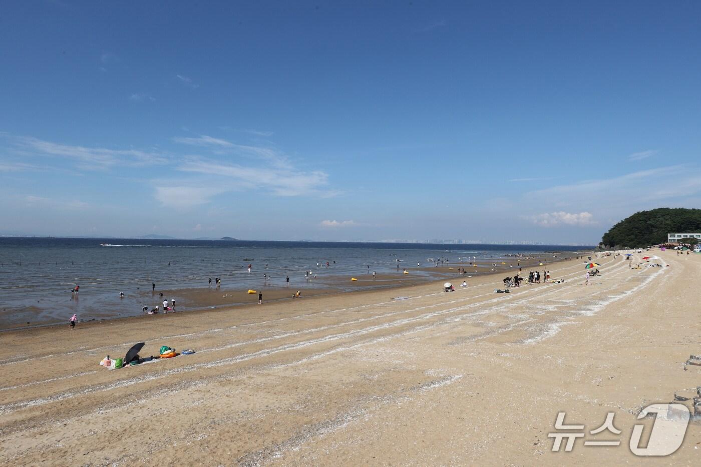 서포리 해수욕장(인천 옹진군 제공.재판매 및 DB금지)