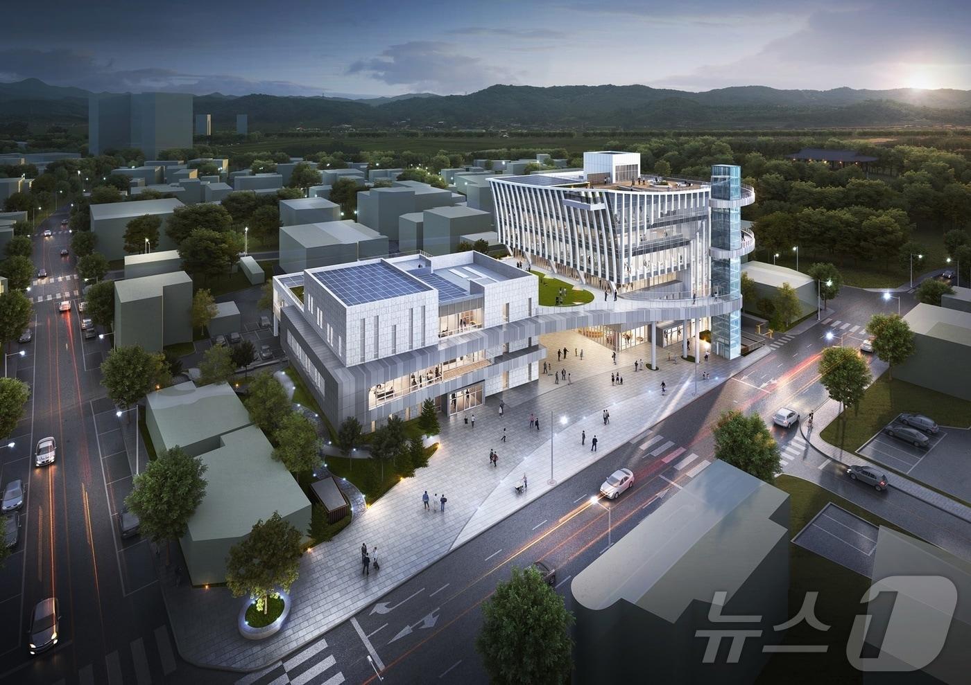 보성군복합커뮤니티센터 조감도.(보성군 제공. 재판매 및 DB 금지)