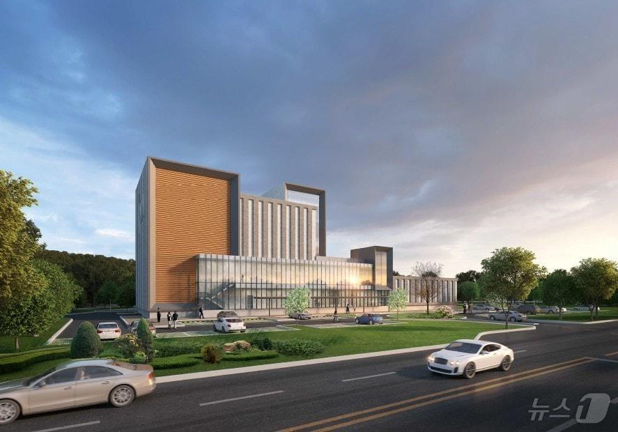 본문 이미지 - 고흥군 우주발사체 기술 사업화 센터 조감도.&#40;고흥군 제공. 재판매 및 DB 금지&#41;