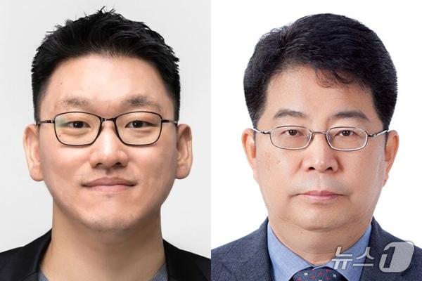 본문 이미지 - 박성현 광주시 AI총괄정책자문관&#40;왼쪽&#41;과 나명환 빅데이터총괄정책자문관.&#40;광주시 제공. 재판매 및 DB 금지&#41; 