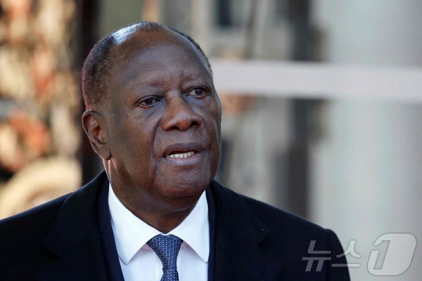 알라산 우아타라 코트디부아르 대통령. 2024.10.05 ⓒ AFP=뉴스1 ⓒ News1 김지완 기자