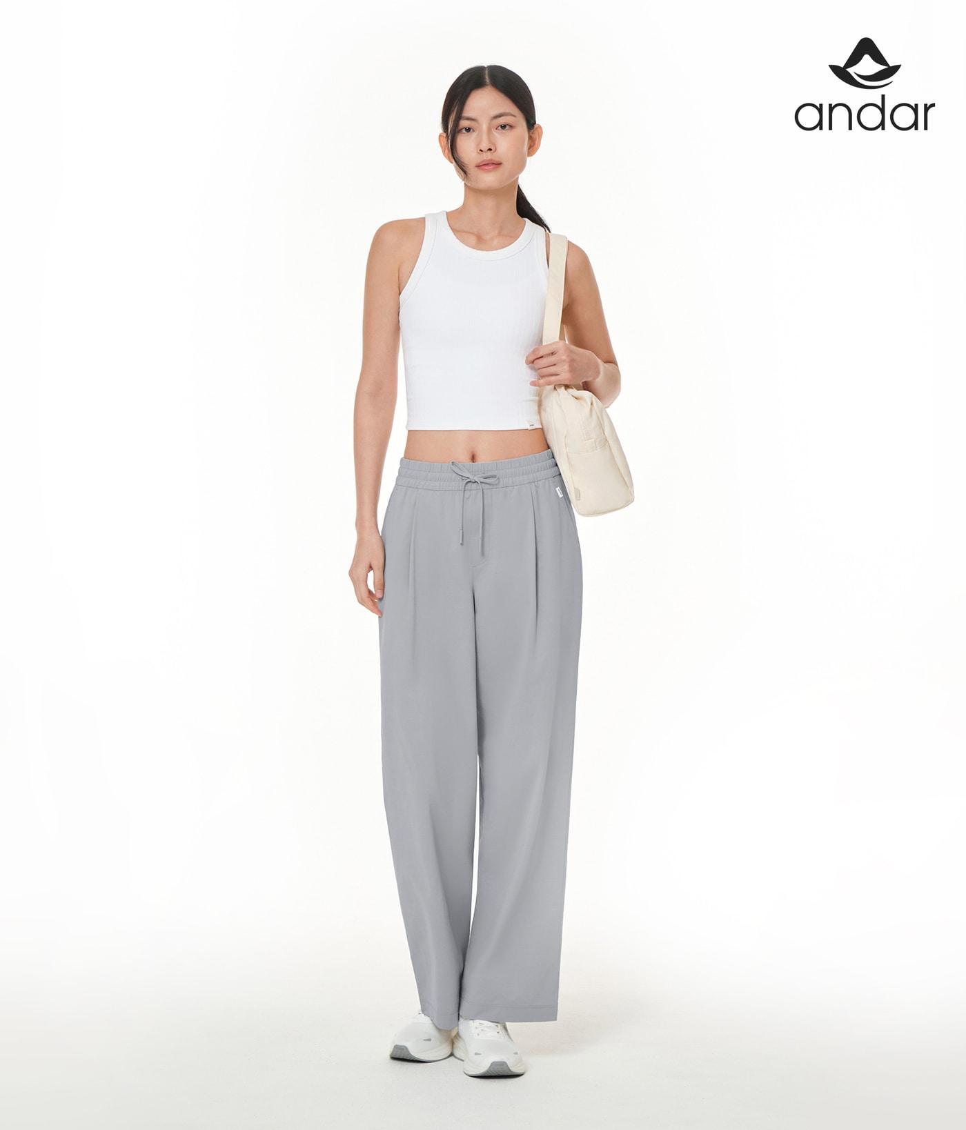 본문 이미지 - 안다르가 독자 개발 원단으로 생산된 제품이 전체 매출의 대부분을 차지하며 브랜드 성장을 견인하고 있다(안다르제공)