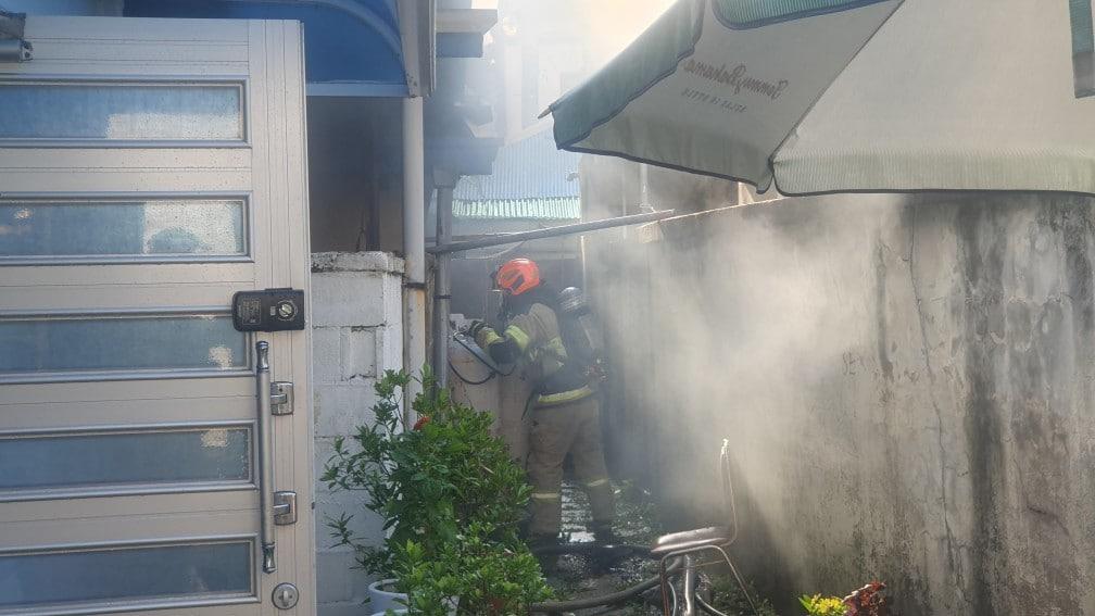 본문 이미지 - 화재 현장(충북소방본부 제공. 재판매 및 DB금지)./뉴스1