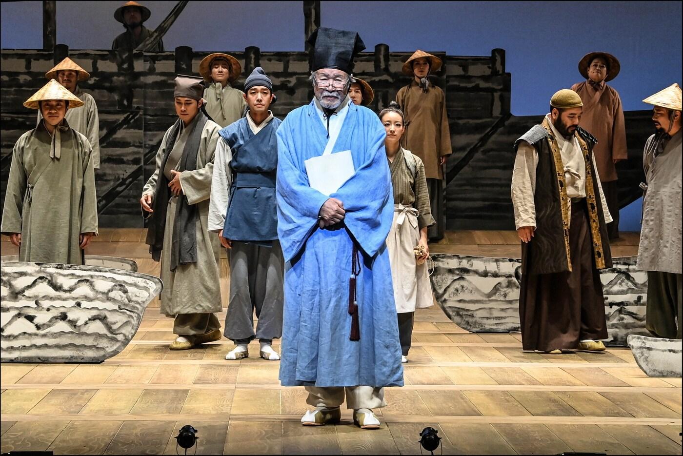 지난해 초연한 &#39;퉁소소리&#39; 공연 장면&#40;세종문화회관 제공&#41;