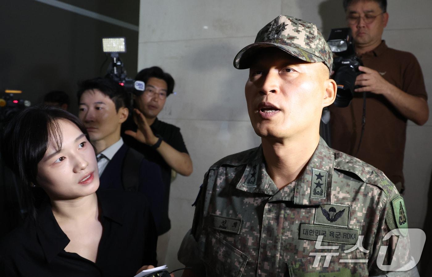 박진희 전 국방부 군사보좌관(육군 소장). 2025.7.30/뉴스1 ⓒ News1 김명섭 기자